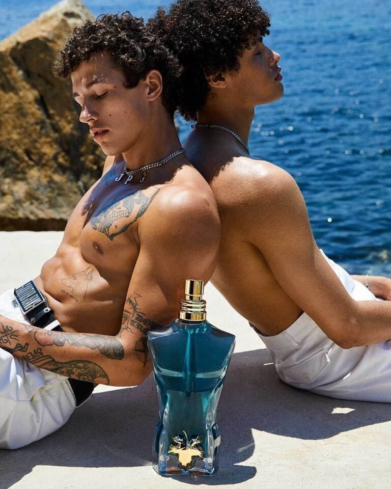 Behind the scenes on an editorial shoot